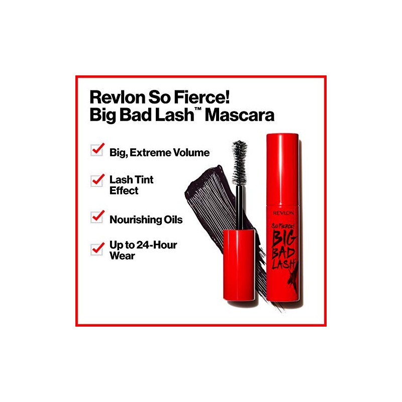 Mascara by Revlon, So Fierce Big Bad Lash Eye Makeup,