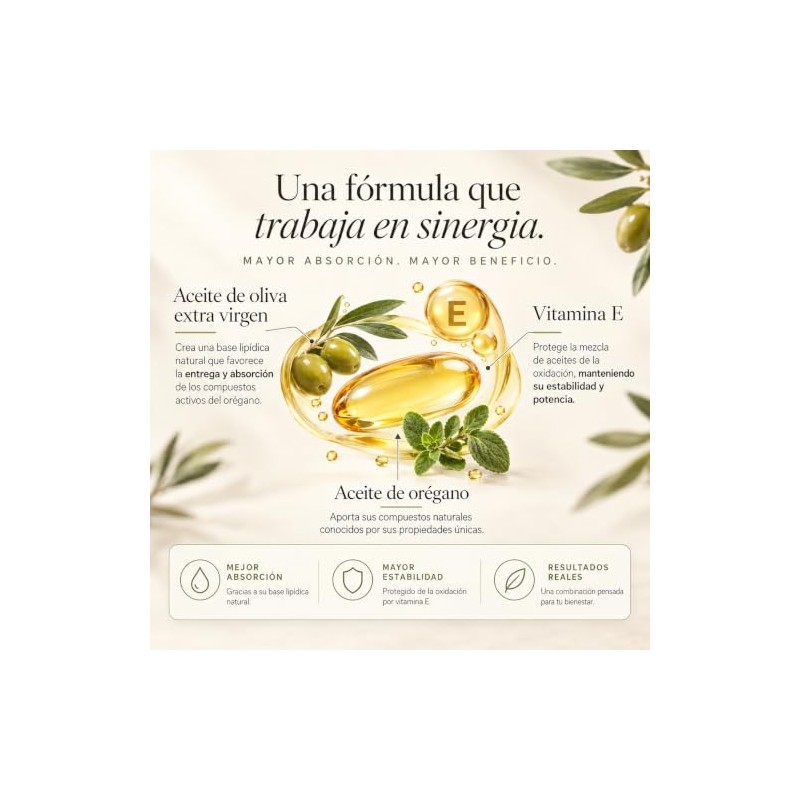 Aceite de Orégano (Oil of Oregano) con Aceite de Oliva