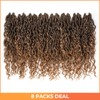 ToyoTress Boho Faux Locs Crochet Hair - 14 Inch 8