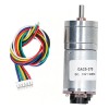 Motor Cd Motorreductor Ga25-370 12v 130rpm Encoder
