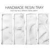 Luxspire Bathroom Vanity Tray, Toilet Tank Tray, Marble Tray, 11"