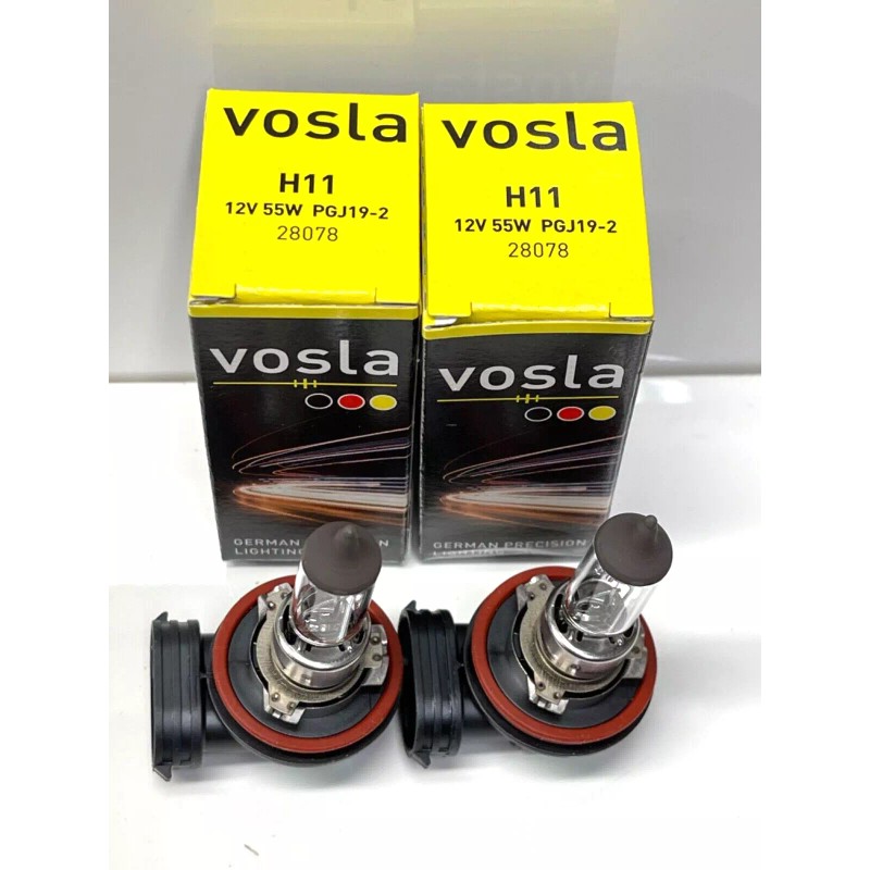 Vosla 2x- Vosla H11 OEM Bulb Lamps Made In Germany