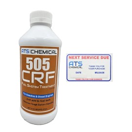 ATS Chemical Bernies ATS Carbon Clean Chemical 505 CRF Fuel System Treatment Injector Cleaner