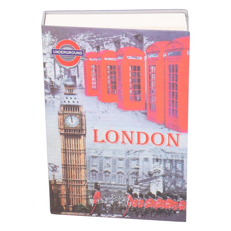 Simulation Book Security Locking Box Cash Coin Money Storage Safe