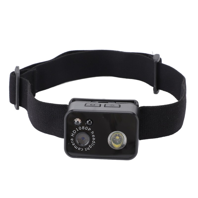 Headlamp Camera 3W LED 1080P 2MP Smart Sensor Headlamp Wearable