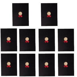A4 Certificates File, Award Holder, Trifold, Appreciation Card, Diploma, Diploma, Award Holder, Set of 10, Anti-Square, For Both Vertical and Horizontal, Awards, Diploma, Preservation, Foil Stamping,