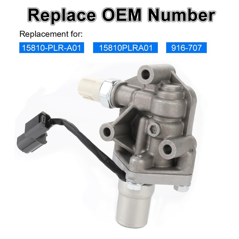 WMPHE VTEC Solenoid Spool Valve with Gasket Compatible with Honda