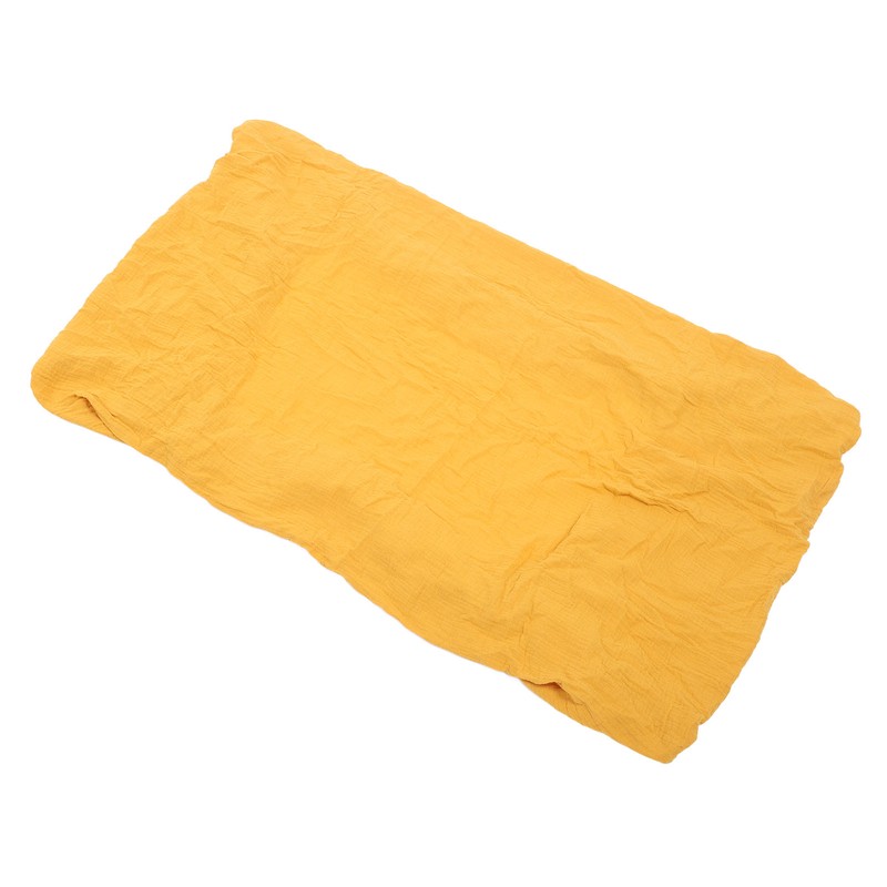 Fitted Crib Sheet Full Cotton Crinkle Fabric Soft Breathable Comfortable