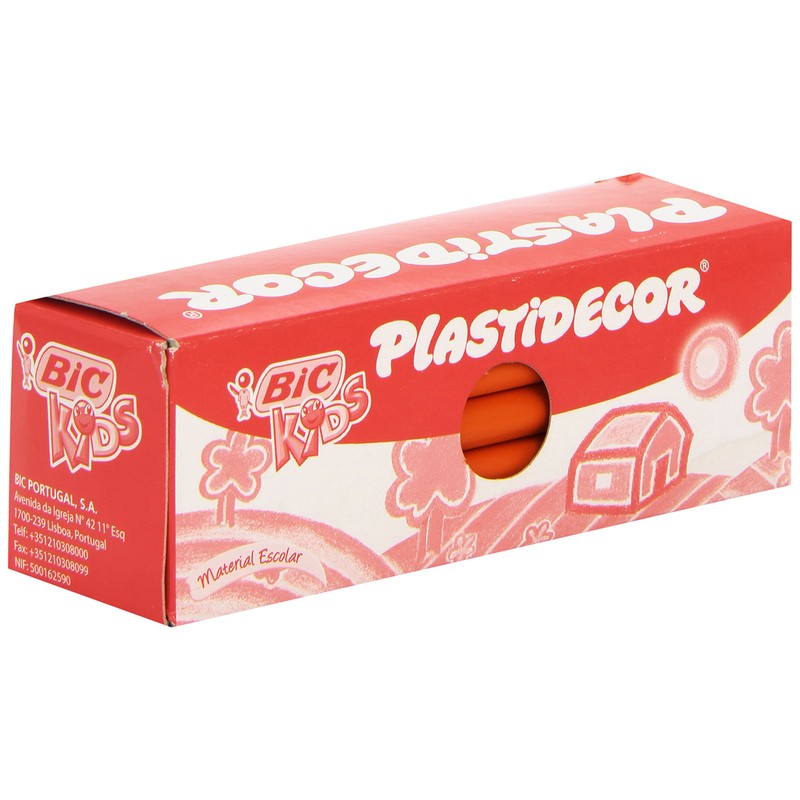 BIC 816965 â€“ Box of 25 Pencils Plastidecor 12, Orange