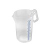 thermohauser Measuring cup with closed handle, 3000 ml, plastic PP,