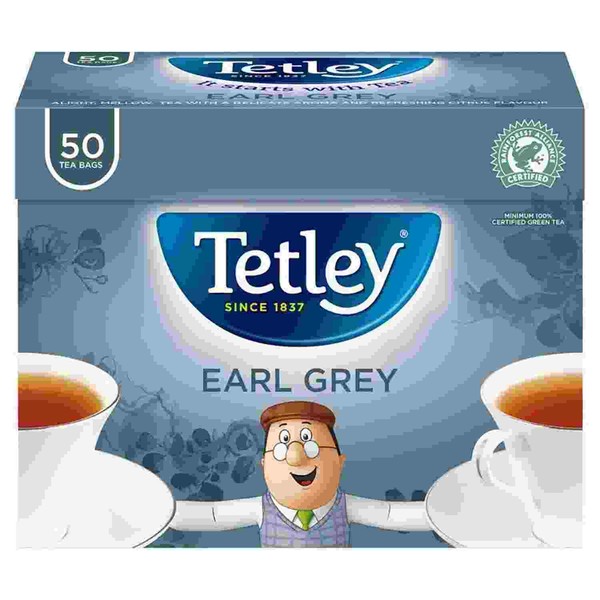 Tetley - Earl Grey 50 Bags - 125g