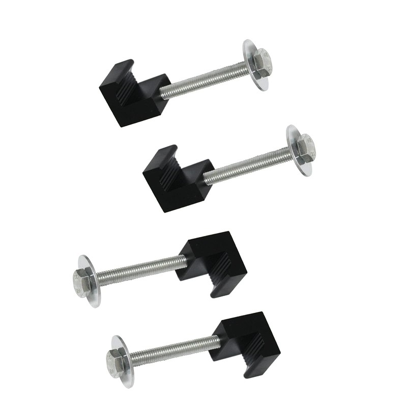 MSCRP Aluminum Mounting Clamps for Pickup Truck Tool Box Mount
