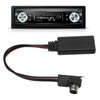 Car Bluetooth5.0 AUX IN Module Wireless ABS Black Heatproof Antiaging