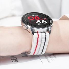 SUGARJAR 22MM Sport Nylon Strap for COROS PACE 3/APEX PRO/2 PRO/APEX 46mm for Women Men