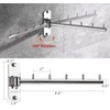Votmores Foldable Wall Mounted Clothes Hanger Racks, Clothes Drying Rack