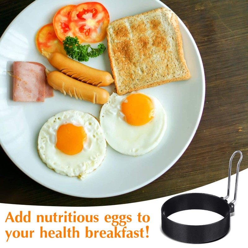 Professional Egg Ring Set For Frying Or Shaping Eggs Round