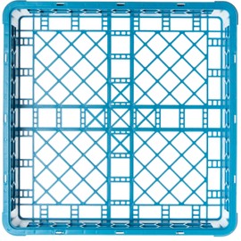 Carlisle FoodService Products RB14 OptiClean Bowl/Open Rack, Blue (Pack of 6)