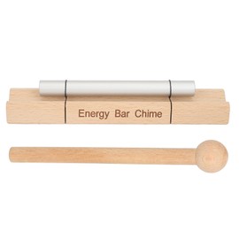 Meditation Chimes Mindfulness Aluminum Alloy Wooden Single Sound Hand Bell Music Classroom Supplies for Relaxation Type 2