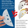 STEBRUAM 125mm Sanding Discs Pads, 100Pcs 240 Grits Sand Paper