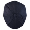 Gorro clásico de 8 paneles de mezcla de lana para