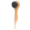 Manual Facial Cleansing Brush Men Women Beech Handle Soft Fiber