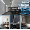OUKEETO 3 Inch Led Recessed Light - 3000K/ 4000K/ 5000K