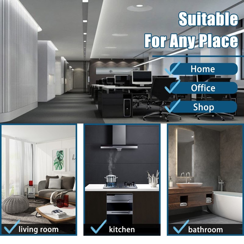OUKEETO 3 Inch Led Recessed Light - 3000K/ 4000K/ 5000K