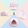 Gelapa Ponytail Baseball Hat for Toddler Kids 6-8 Years, Girls