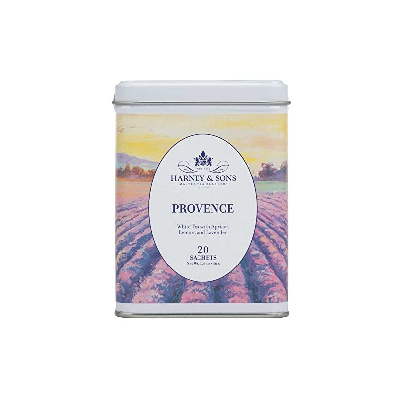 Harney & Sons Provence Tea, White Tea with Flavors of