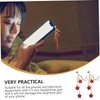 KOMBIUDA 2Pcs Adorable Flower Pendant Earphone Caps Jack Dust Plug