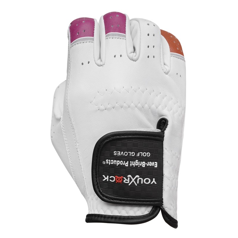 Ever-Bright Men's Golf Gloves OptiColors Premium Leather Golf Gloves .…