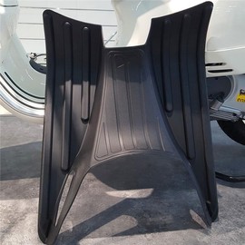 XIDAODIT Scooter Rubber Foot Pad Motorcycle Floor Mat for Piaggio Vespa GTS 300