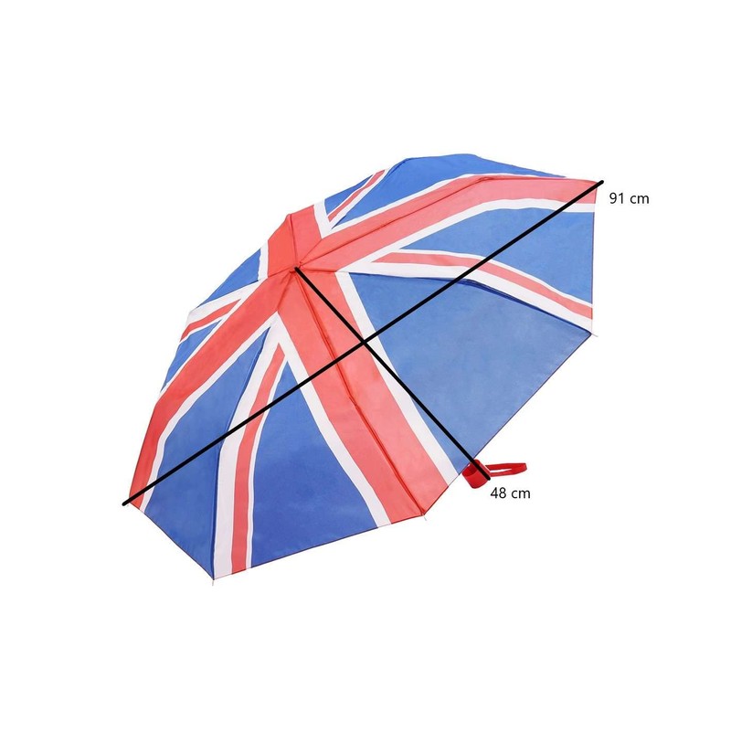 Thingimijigs Ladies Supermini Union Jack Flag Compact Umbrella