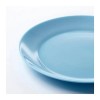 IKEA Lot of 4 IKEA Besegra Light Blue Dessert Plates