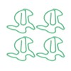 100 Pcs Rabbit Shaped Paper Clip Creative Cute Cartoon Animal