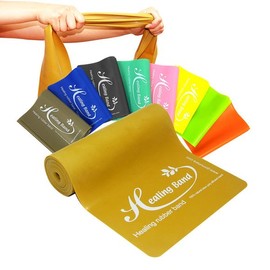 Rubber Country Latex Band Gold Tubing Fitness Stretching Exercise Yoga Rubber / 라텍스밴드 골드 튜빙 헬스 스트레칭 운동 요가 고무