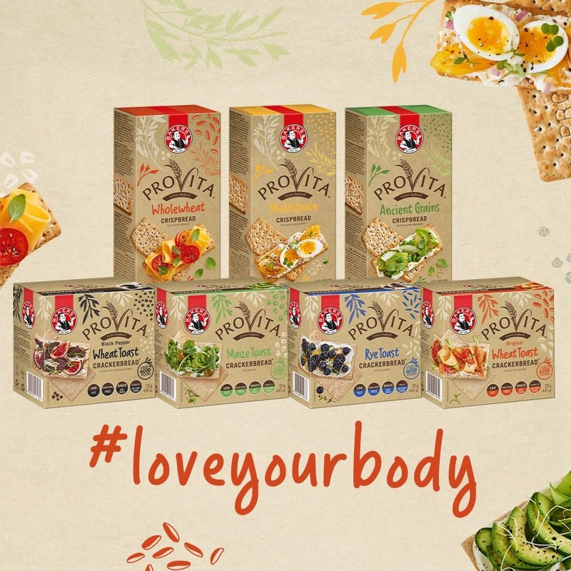 Bakers Provita | Ancient Grains Crispbread | High Fibre |