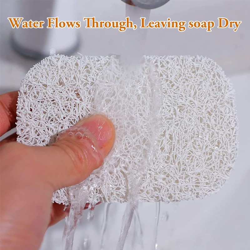 Sponge Soap Cushion, Soap Holder, Soap Dish, Soap Saver, Pack