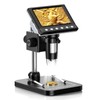 Aikokkl 4.3 Inch LCD Digital Microscope, 1000X USB Magnifier with