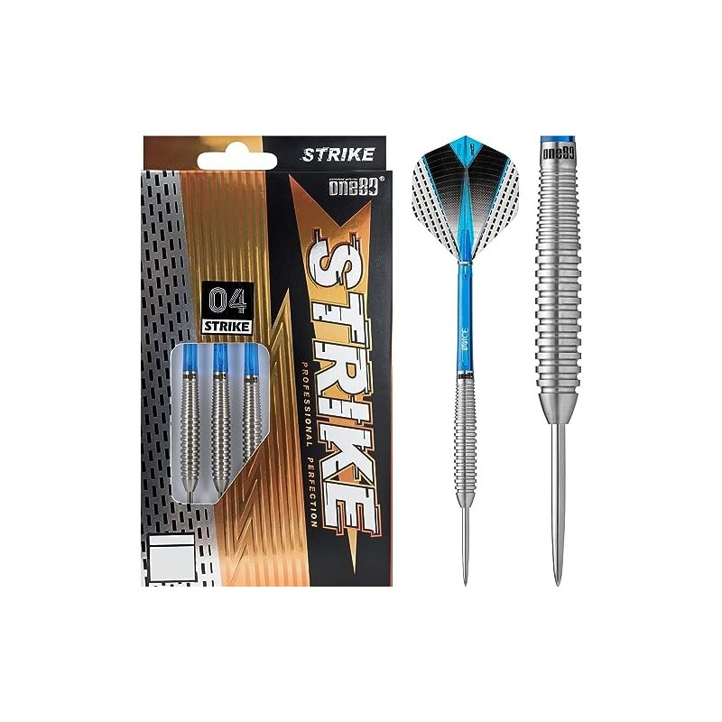 ONE80 Strike 04 80% Steel Tip Darts 26 g