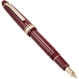 Sailor Fountain Pen, Profit Casual Fountain Pen, Gold Trim, Red, Broad Point, 11-0570-630