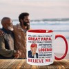 Viberty Papa Mug 11Oz - Funny Papa Gifts from Grandkids