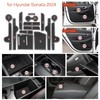 Center Console Liners Compatible with Hyundai Sonata 2024 2025 Accessories
