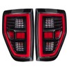 LED Tail Lights Assembly with Left and Right Sides Matte