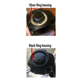 SplashNColor Exhaust Deflector Replacement for Porter Cable A01269 & A01267 - Fits BN200A, BN125A, NS150A, NS100A Air Nailers & Staplers - Flexible Material - Includes Dust Cap & Cushions - TPU