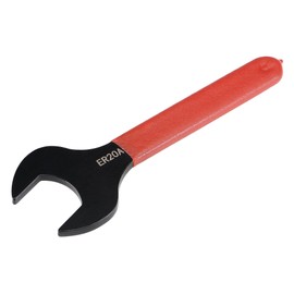 uxcell Collet Chuck Wrench Spanner for ER20A Lathe Clamping Nut with Red Non-slip Handle