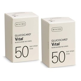 Arkray Glucocard Vital Test Strips, 100 Count