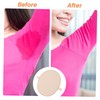NOLITOY 2 Pairs Underarm Absorbent Pads Reusable Stickers Perspiration Patches