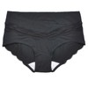 Mamiruna Women's Maternity Shorts, Cross Shorts, Black