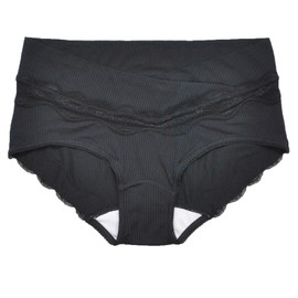 Mamiruna Women's Maternity Shorts, Cross Shorts, Black